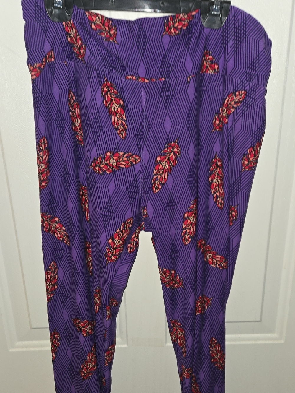 LulaRoe Purple Leggings